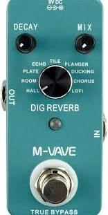 یونیت افکت حرفه ای ریورب m vave M vave dig reverb unit effect