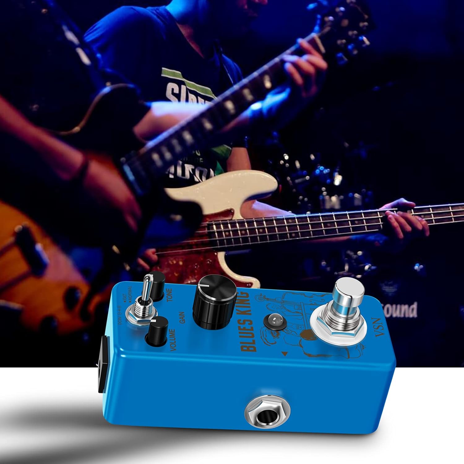 یونیت اوردرایو blues king vsn vsn overdrive blues king