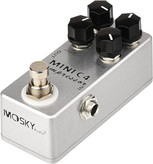 یونیت افکت کمپرسور moskey c4 MOSKYAudio Mini C4 Compressor Guitar Effect Pedal Metal Shell Pedal Effects True Bypass