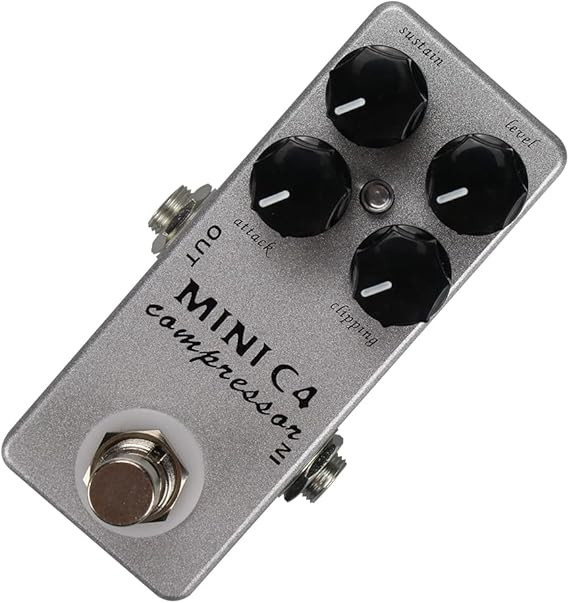 یونیت افکت کمپرسور moskey c4 MOSKYAudio Mini C4 Compressor Guitar Effect Pedal Metal Shell Pedal Effects True Bypass