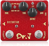 افکت دیسروشن lancelot dr.j جویو JOYO Distortion Pedal of Classic Modded Early 80s Screaming Distortion Effect for Electric Guitar High-end Edition Dr.J Series (D59)