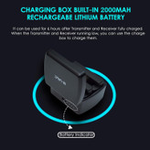 وایرلس گیتار m vave ws8 باکس شارژ دارm vave ws8 wireless air bridge charging box