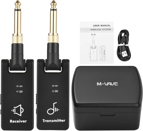 وایرلس گیتار m vave ws8 باکس شارژ دارm vave ws8 wireless air bridge charging box