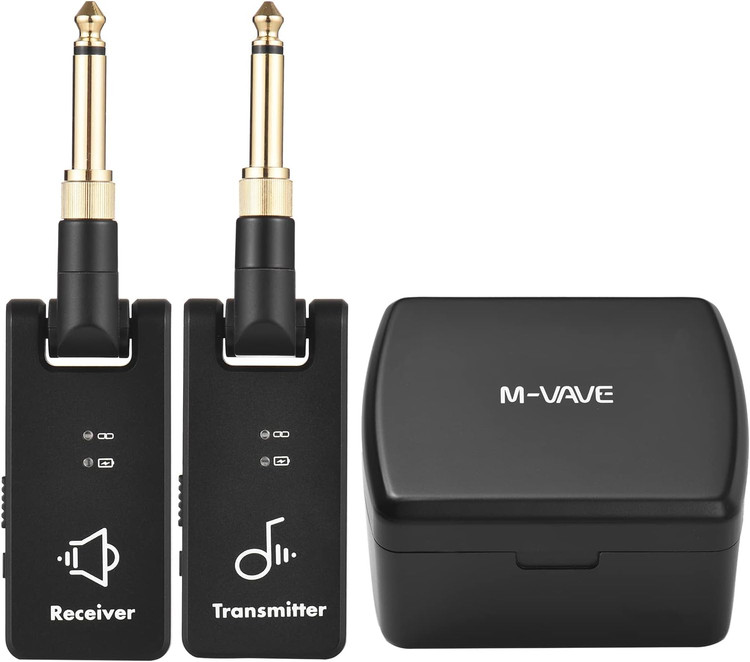 وایرلس گیتار m vave ws8 باکس شارژ دارm vave ws8 wireless air bridge charging box