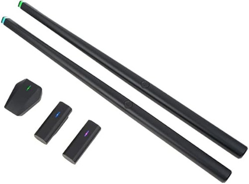 درام مجازی theodots hyperdrum Hyper drum kit Virtual drum Electric drum kit Portable Support Bluetooth MIDI Gift