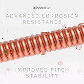 سیم داداریو اکوستیک D’Addario XS Phosphor Bronze Coated Acoustic Guitar Strings Extra Light 10-47D’Addario XS Phosphor Bronze Coated Acoustic Guitar Strings Extra Light 10-47