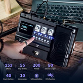 مولتی افکت flamma fx100FLAMMA FX100 Guitar Multi-effects Pedal with 55 Amp Models 151 Built-in Effects 80' Looper 40 Drum Machine 10 3rd Party IR Slots Headphone OTG for Home...