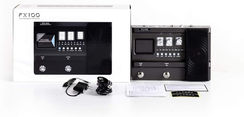 مولتی افکت flamma fx100FLAMMA FX100 Guitar Multi-effects Pedal with 55 Amp Models 151 Built-in Effects 80' Looper 40 Drum Machine 10 3rd Party IR Slots Headphone OTG for Home...