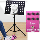 یونیت شبیه ساز کابینت irin british summina IRIN Mini Guitar Effect Pedal M-SHALL Speaker Simulator Cabinet Simulator Guitar Effector Pedal Speaker Simulation for Guitar Bass - British Sound Purple