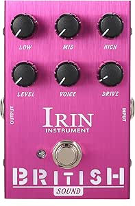 یونیت شبیه ساز کابینت irin british summina IRIN Mini Guitar Effect Pedal M-SHALL Speaker Simulator Cabinet Simulator Guitar Effector Pedal Speaker Simulation for Guitar Bass - British Sound Purple