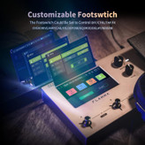 مولتی افکت flamma fx150 FLAMMA FX150 Multi Effects Processor Electric Guitar Pedal with Amp Modelling Cabinet Simulation Global EQ Touchscreen 160 Built-in Effects 180 Editable User Effects Slots Looper Main I/O Ports