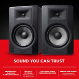 اسپیکر مانیتورینگ ام آدیو BX8 D3 M-Audio - BX8 D3 - Pair of 150W Pro 2-Way Studio Monitors with 8-inch Woofer for Music Production with Built-in Acoustic Space Control - Black