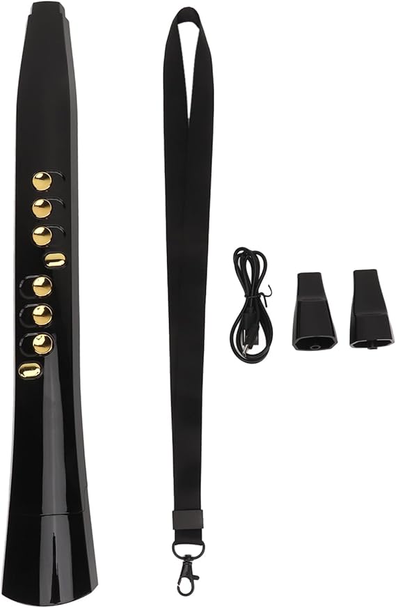 ساکسیفون الکترونیک y8 Y8 Digital Wind Instrument, Mini Electronic Wind Instrument, 94 Tones,12 Keys, Rechargeable Electronic Wind Instrument with Removable Nozzle for Perfessional Practice