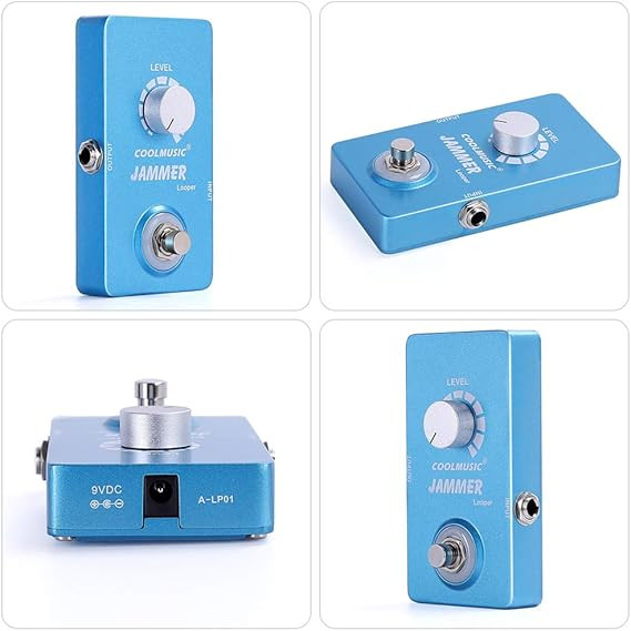 لوپر coolmusic jammer 10min Coolmusic Jammer Looper Effects Pedals 10 Minutes of Looping Unlimited Overdubs