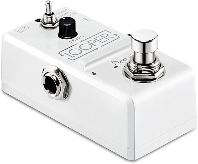 لوپر دونر donner  Donner Tiny Looper Guitar Effect Pedal 10 minutes of Looping 3 Modes