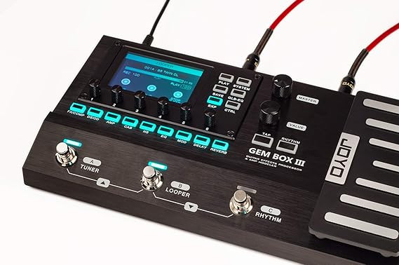 مولتی افکت جویو joyo gembox3 JOYO GEM BOX III Multi Effect Guitar Processor w/Looper and Drum Machine
