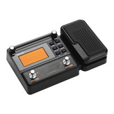 MU100 Guitar Multi-Effects Processor Electric Guitar Effect Pedal Supports 180s Loop Recording Tuner Tempo Rhythm Setting Scale & Chord Lesson Functions (BlackEU Plug) -Layfoo مولتی افکت muslady mu100