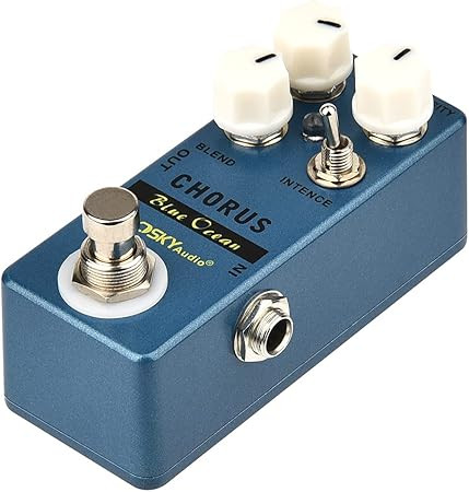 یونیت افکت کروس mosky blue ocean chorus MOSKYAudio Mini Blue Ocean Chorus Guitar Effect Pedal Single Pedal Effect True Bypass