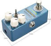 یونیت افکت کروس mosky blue ocean chorus MOSKYAudio Mini Blue Ocean Chorus Guitar Effect Pedal Single Pedal Effect True Bypass
