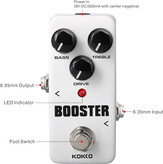 بوستر گیتار اکوستیکkokko kokko Acoustic Guitar Effect Pedal, Booster