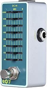 یونیت اکولایزر sasuori eno eq Sasuori ENO Guitar Equalizer Effect Pedal 7-Band EQ Full Metal Shell True Bypass EX EQ7
