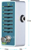 یونیت اکولایزر sasuori eno eq Sasuori ENO Guitar Equalizer Effect Pedal 7-Band EQ Full Metal Shell True Bypass EX EQ7