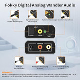 تبدیل صدای دیجیتال به آنالوگ اورجینال برند Fokky