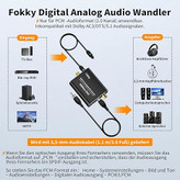 تبدیل صدای دیجیتال به آنالوگ اورجینال برند Fokky