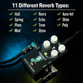 Electro-Harmonix Oceans 11 Reverb Pedal افکت ریورب oceans11 reverb