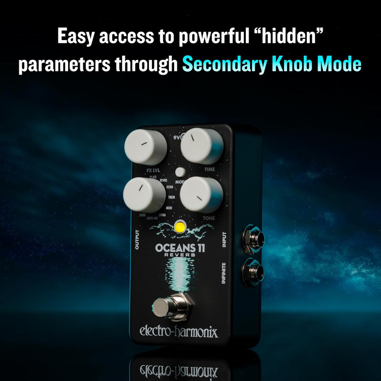 Electro-Harmonix Oceans 11 Reverb Pedal افکت ریورب oceans11 reverb
