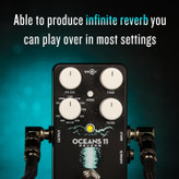 Electro-Harmonix Oceans 11 Reverb Pedal افکت ریورب oceans11 reverb