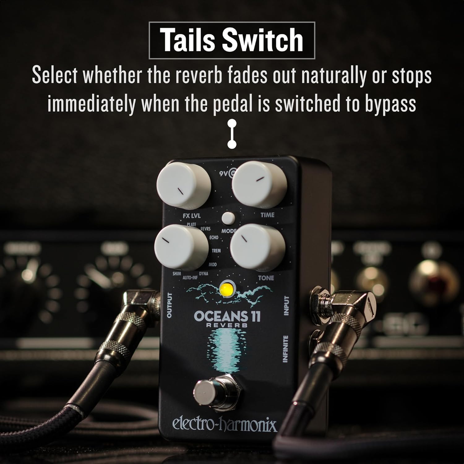 Electro-Harmonix Oceans 11 Reverb Pedal افکت ریورب oceans11 reverb