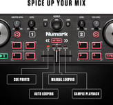 دیجی numark dj2go2 Numark DJ2GO2 Touch Compact DJ Controller with 2 Decks, Mixer, Audio Interface and Serato Lite