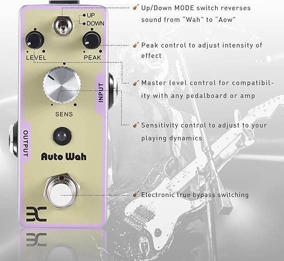 یونیت افکت اتو پدال wah EX-Auto Wah/Mini Envelope Filter Pedal