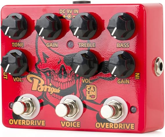 افکت overdrive کالین dcp 07 Caline DCP-07 Brigade Dual Overdrive Guitar Effect Pedal