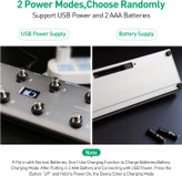 میدی کنترلر melo audio midi commander MeloAudio MIDI Commander Guitar Floor Multi-Effects Portable and 8 Host Presets