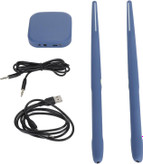 درام مجازی happy freedom Virtual Air Drum Set, Bluetooth RGB Electric Air Drum Sticks with 8 Sound, 3D Motion Sensing, Portable Rechargeable Drumsticks, for Beginners Kids Adults