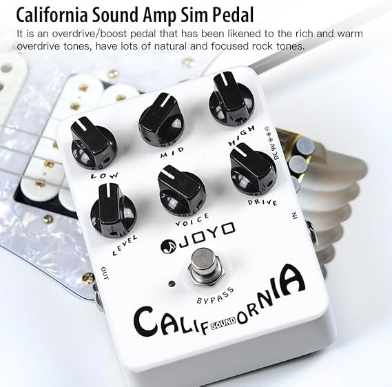 پدال افکت overdrive distortion amp sim joyo california