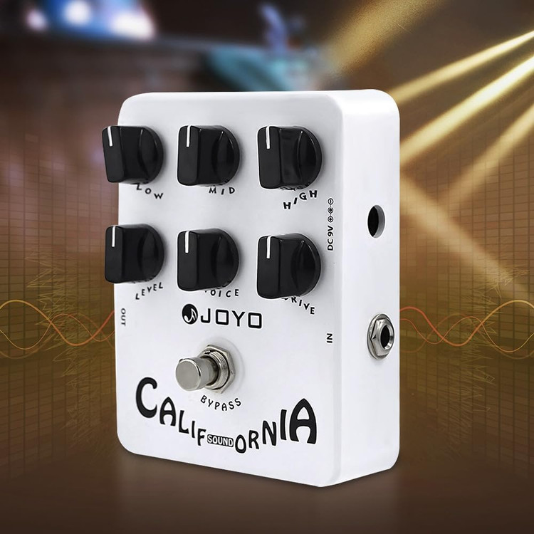 پدال افکت overdrive distortion amp sim  joyo california