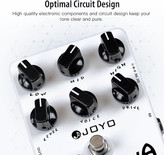 پدال افکت overdrive distortion amp sim  joyo california
