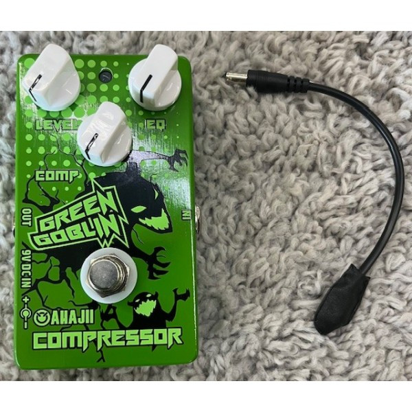 ahaji green goblin compressor effect unit یونیت افکت کمپرسور Ahaji green goblin