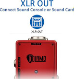 یونیت اکتیو ضبط حرفه ای dolamo Electric Guitar Professional Effect Pedal True Bypass Active DI Box - DC 9V Regular Adapter with XLR Out Line in Line Out Parallel Out