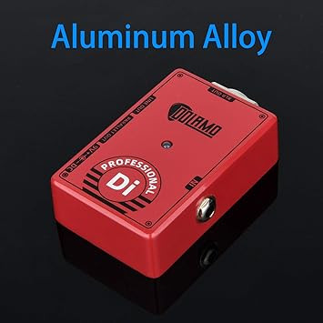 یونیت اکتیو ضبط حرفه ای dolamo Electric Guitar Professional Effect Pedal True Bypass Active DI Box - DC 9V Regular Adapter with XLR Out Line in Line Out Parallel Out