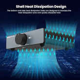 پری امپلیفایر Aiyima a07max AIYIMA A07 MAX 2 Channel Stereo Amplifier Home Audio 300W*2 TPA3255 Class D Power Amp/Bridgeable Mono Amplifier 600 Watt with 3.5mm Line Output for Passive Bookshelf Speakers+DC36V 6A Power Adapter