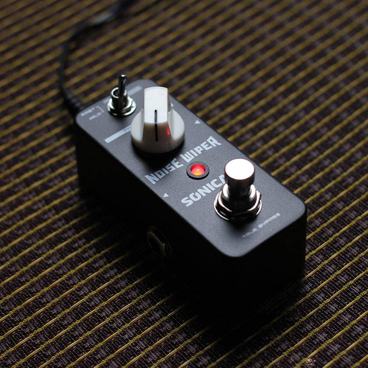 یونیت نویز گیت sonicake noise wiper SONICAKE Noise Gate Effects Pedal Guitar Pedal Suppressor Noise Wiper Guitar Effects Pedal 2 Modes True Bypass