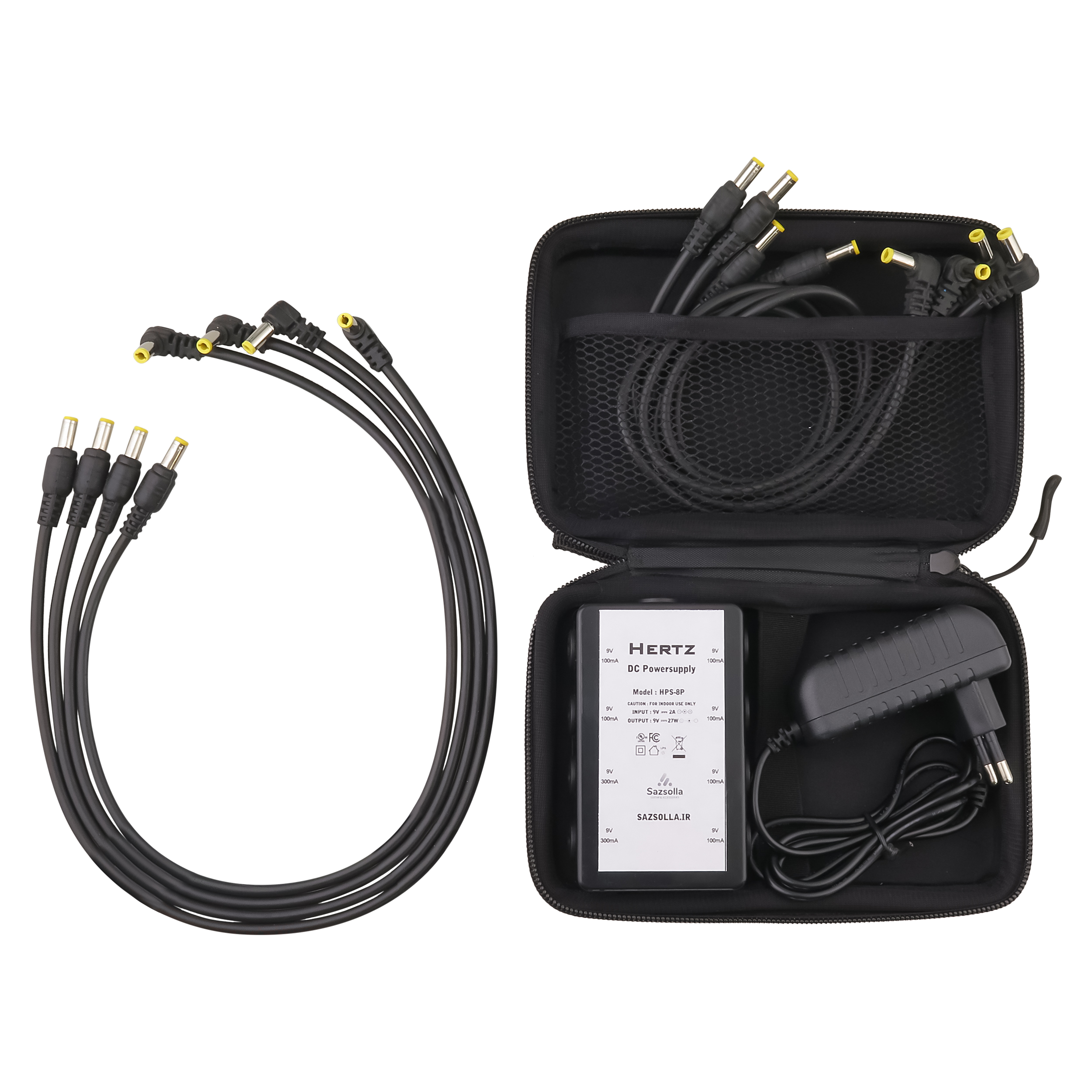 پاور سپلای هرتز ۴پورت 4hpsHertz power supply 4port 4hps