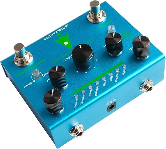 افکت یونیت ریورب حرقه ای Mosky cosmic blue