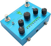 Enhanced Mosky Cosmic Blue Digital Reverb Pedal, 8 Modes, High Performance Guitar Effect Processor