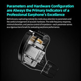 ایر مانیتور kz sonata14 Hifi KZ Sonata 14 Balanced Armature Drivers Headphone,in-Ear Monitor Earbuds for Audiophile s,KZ Flagship Balanced HiFi Earphones (with Switches, Black)