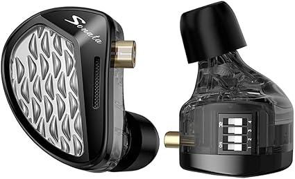 ایر مانیتور kz sonata14 Hifi KZ Sonata 14 Balanced Armature Drivers Headphone,in-Ear Monitor Earbuds for Audiophile s,KZ Flagship Balanced HiFi Earphones (with Switches, Black)